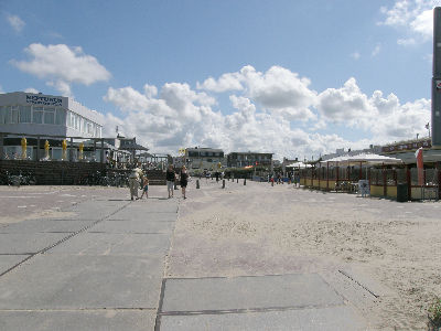 Strandzugang in Bergen aan Zee