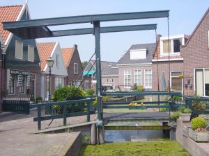 Zugbr�cke in Volendam