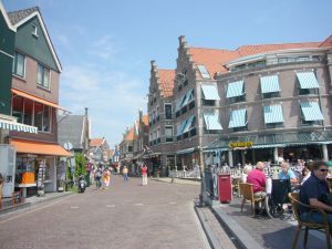 Stra�enansicht in Volendam