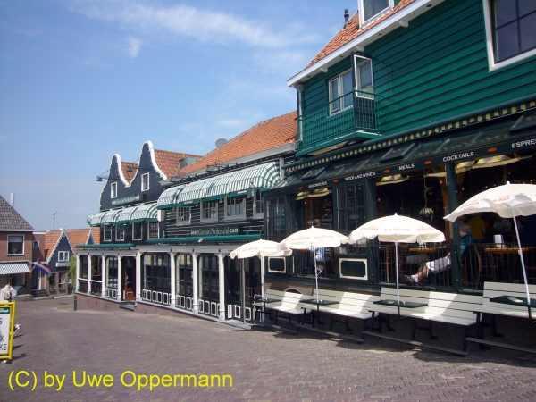 Straßenansicht in Volendam Straßenansicht in Volendam