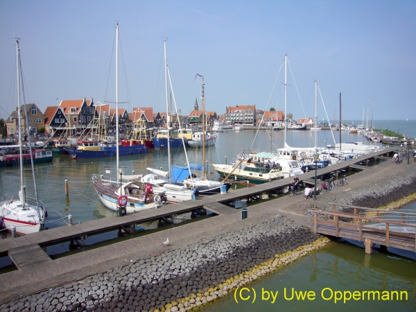 Hafenansicht in Volendam Hafenansicht in Volendam